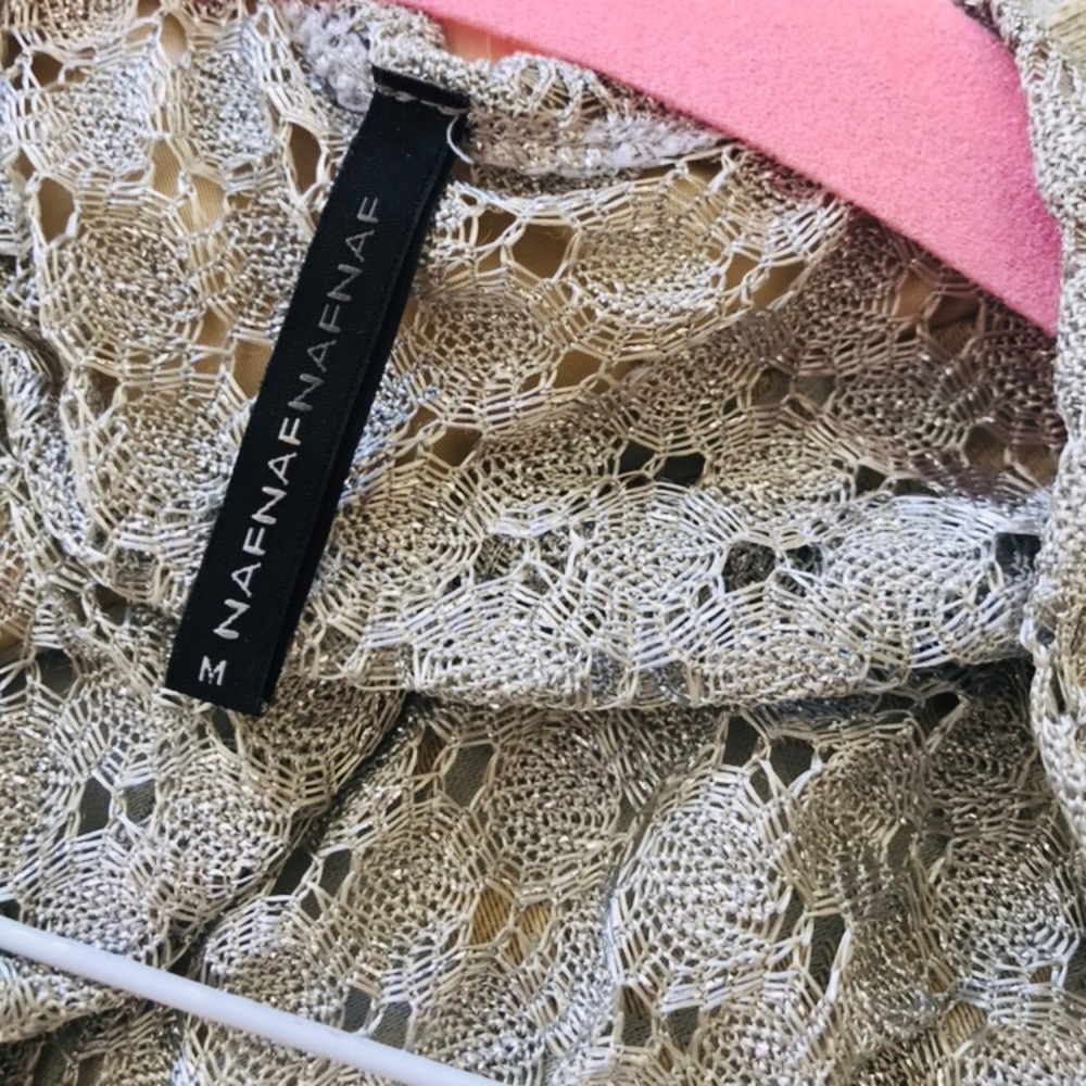 NafNaf metallic cardigan - Picture 3 of 6